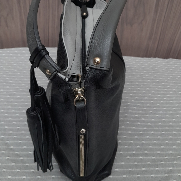 Bruno rossi authentic fine leather shoulder/handbag - Picture 3 of 6